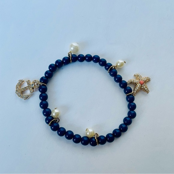 Nautical Charm Blue Bracelet Set - Picture 3 of 5